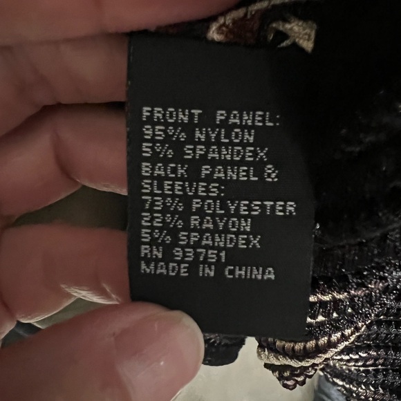 Casual Express multi color open front long sleeve sweater - Picture 7 of 7